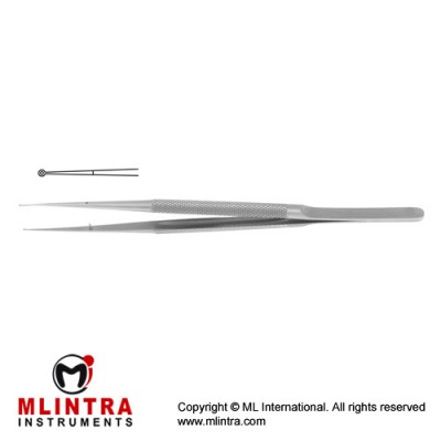 Diam-n-Dust™ Micro Ring Forcep Stainless Steel, 23 cm - 9" Tip Size 1.0 x 0.5 mm Ø